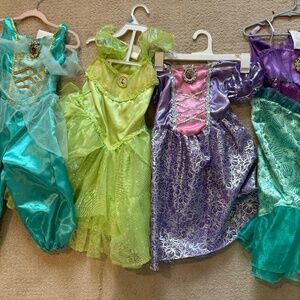 Disney princess dresses- price is for ALL four